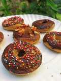 Donas horneadas de avena