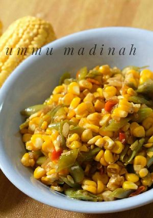 Foto resep Oseng Jagung Buncis