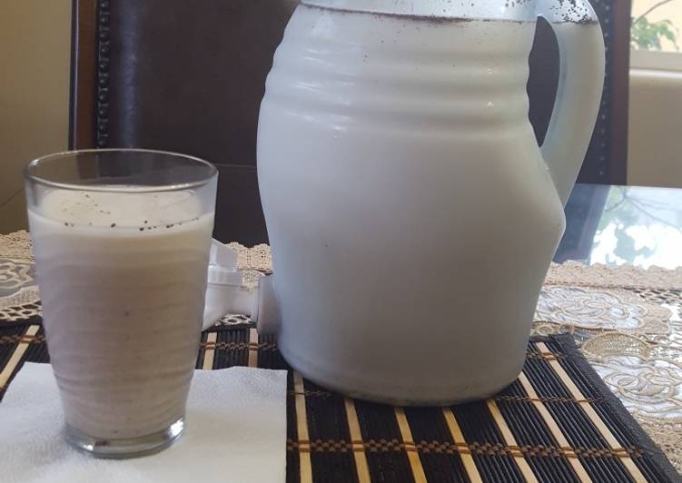 Agua fresca de horchata
