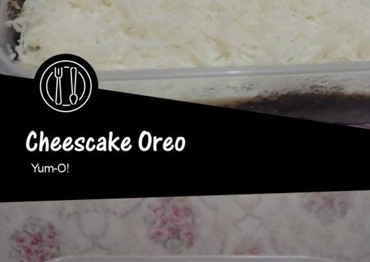 How to Cook Appetizing Cheescake Oreo