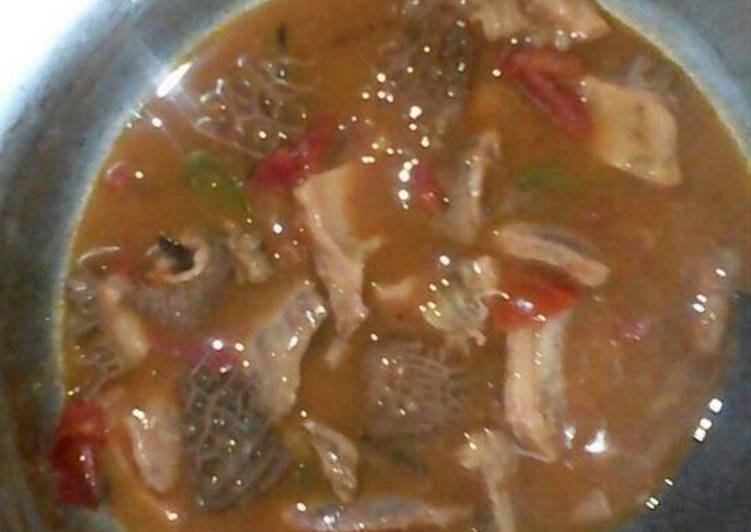 Simple Way to Prepare Ultimate Matumbo stew