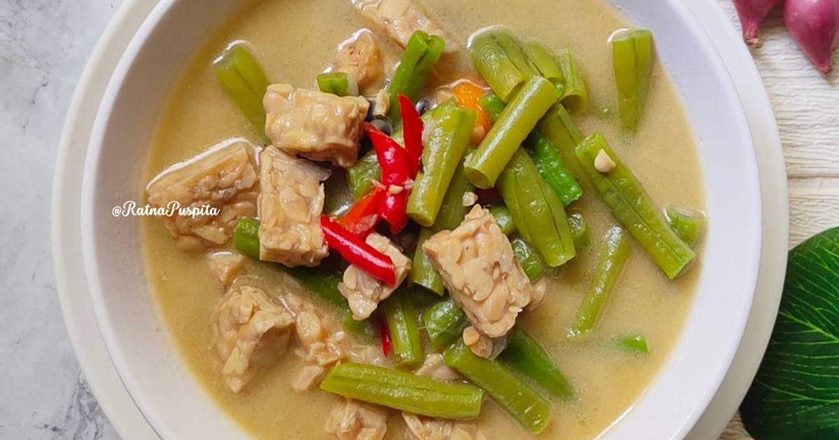 Resep Sayur Tempe Kacang Lombok Abang Paling Praktis dan Simple