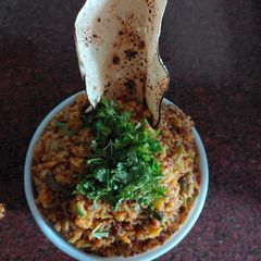 A picture of Whole ragi khichdi.