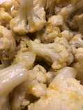 Ensalada tibia de coliflor