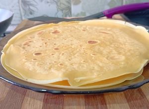 Una foto de Panqueques para canelones