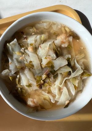 Hình của món Canh chua bắp cải.