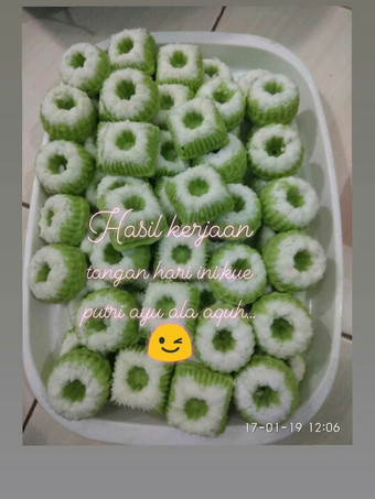 Resep Kue putri ayu lembut dan wangi pandan Simpel