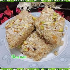 Suji ki tikkiya (Semolina Sweet Dish) A picture of Suji ki tikkiya (Semolina Sweet Dish).