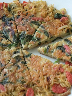 Foto resep Martabak Mie Bayam