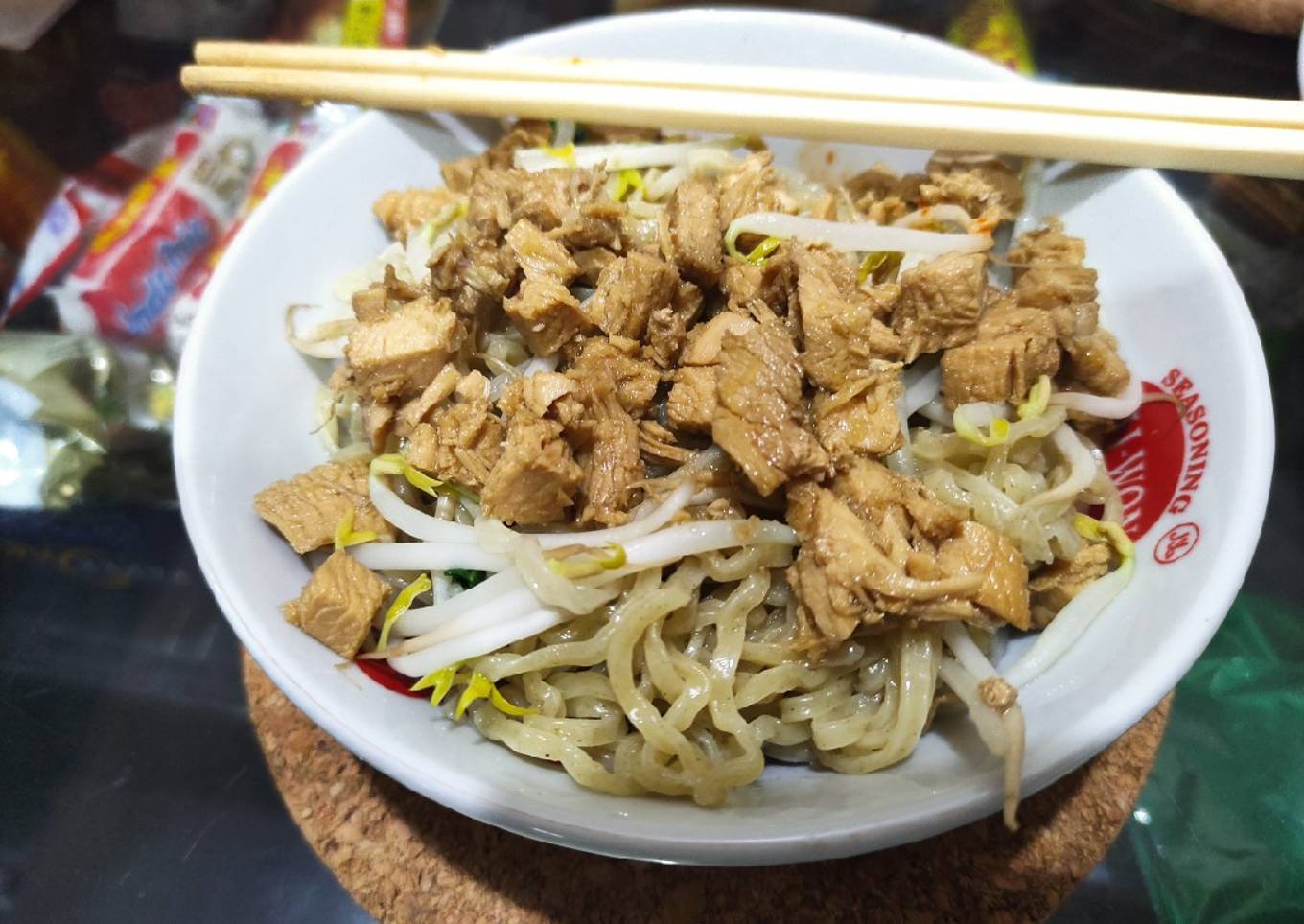 Mie ayam simpel