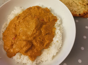 A picture of Slow Cooker Butter Chicken.
