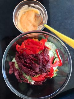 Foto resep Salad Sayur dengan Bacon