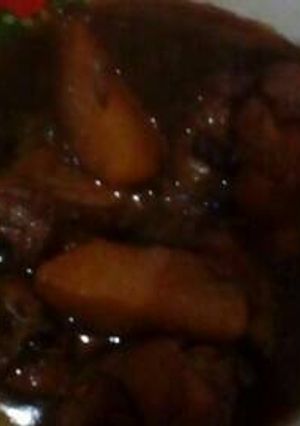 Foto resep Semur ayam dan kentang