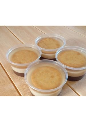 Foto resep Puding Marie 3 lapis