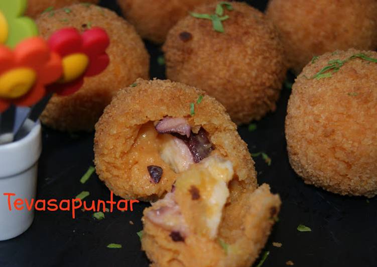 Croquetas de pulpo a la gallega