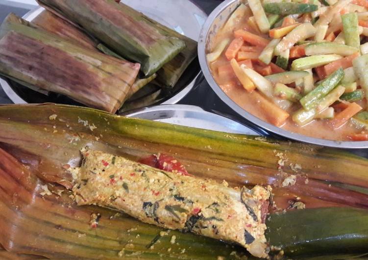 Pepes teri basah