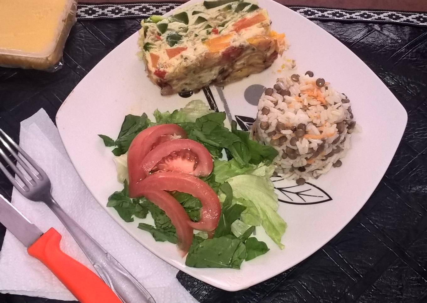 Budin de zapallitos y calabaza