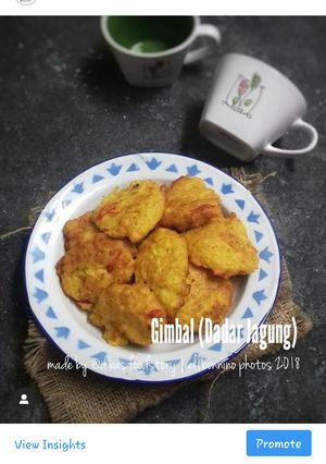 Foto resep Gimbal Jagung (Madura)