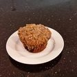 Blueberry Strusel Muffins with a White Chocolaye Drizzle