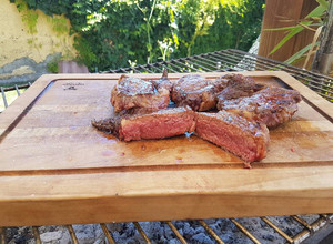 Una foto de Lomo Vetado a la parrilla