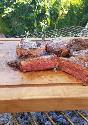 Una foto de Lomo Vetado a la parrilla
