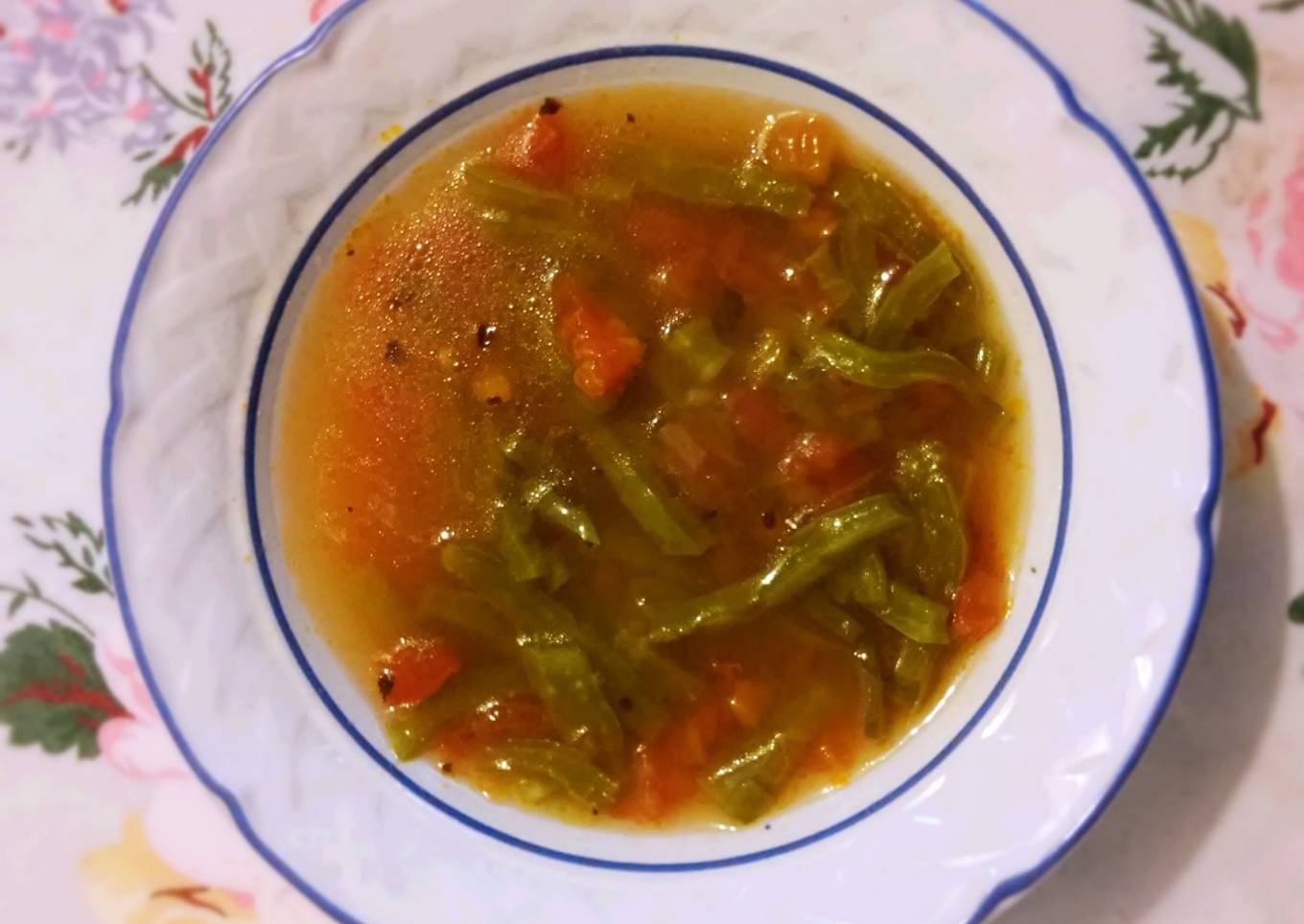 Sopa de nopales