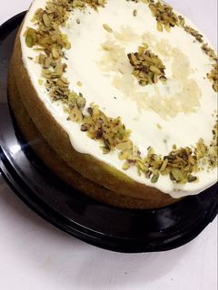 صورة لوصفة كيكه الفستق