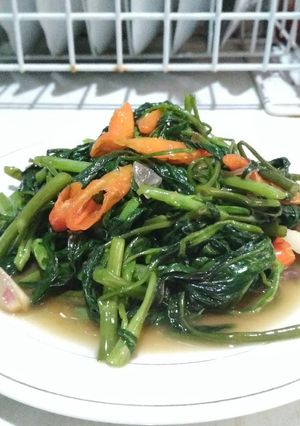 Foto resep Tumis kangkung ala lesehan