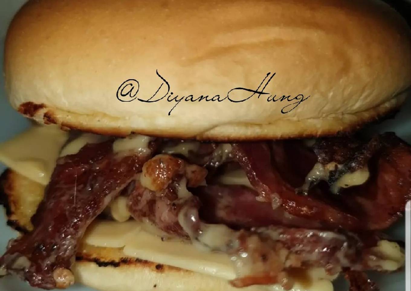 Burger bacon/babi