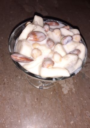 A picture of Almond Fruit Salad.