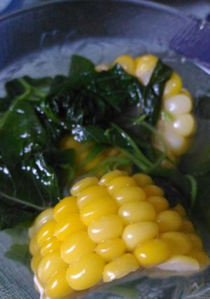 Foto resep Sayur kunci bayam *3
