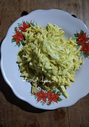 Foto resep Lawar putih / lawar be siap /lawar ayam khas bali