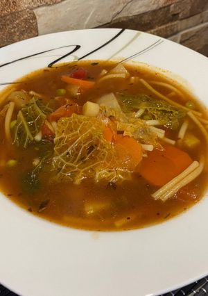 Minestrone leves recept fotója