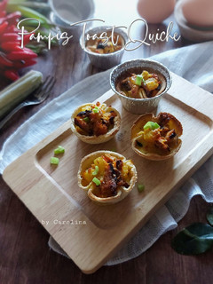 Foto resep Pampis Toast Quiche