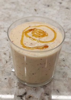 Una foto de Batido de Kéfir con Fruta 🍎 y Lecitina de Soja