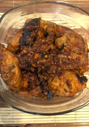 Foto resep Rendang ayam cabai merah