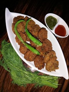A picture of Moong Dal Vada.