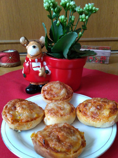 Pizzás csiga recept fotója