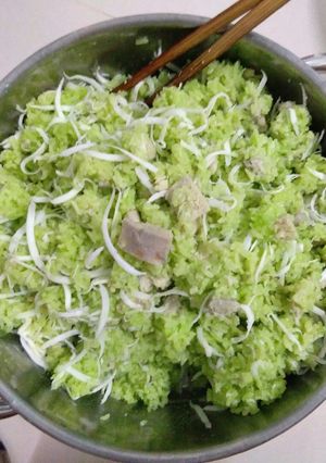 Hình của món Xôi khoai môn dừa.
