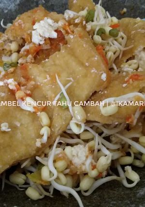 Foto resep Sambal kencur tahu cambah