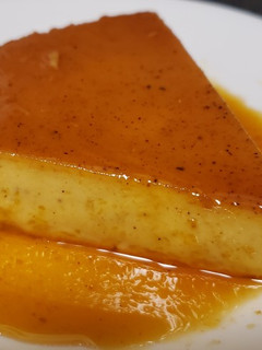 Una foto de Flan de calabaza