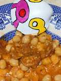 Garbanzos con chorizo