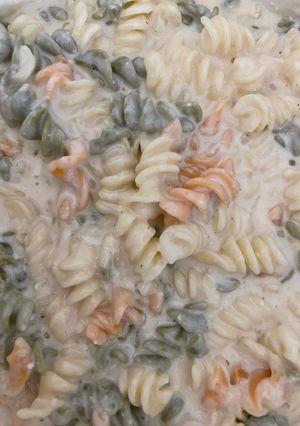 Una foto de Mac & Cheese (fideos con queso)