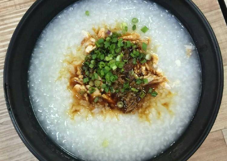 Bubur nasi ikan