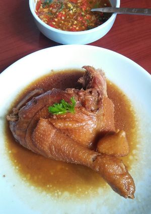 รูปของ ไก่ต้มน้ำปลา