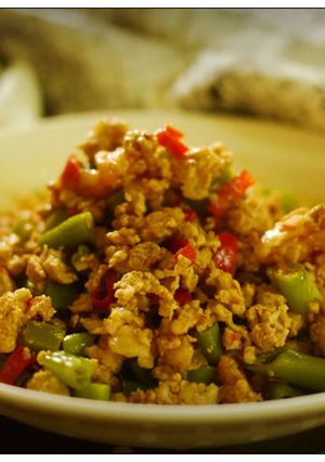 辣豆角炒肉末 的食譜成品照片