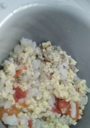 Foto resep MPASI 11 bulan sup telur tomat daging
