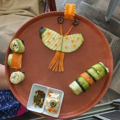 A picture of Paneer susi rollups.