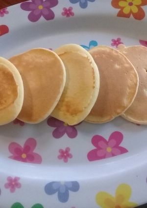 Una foto de Pancakes de maíz blanco🍥