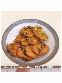 Foto resep Bakwan Jagung & Tempe Goreng Tepung